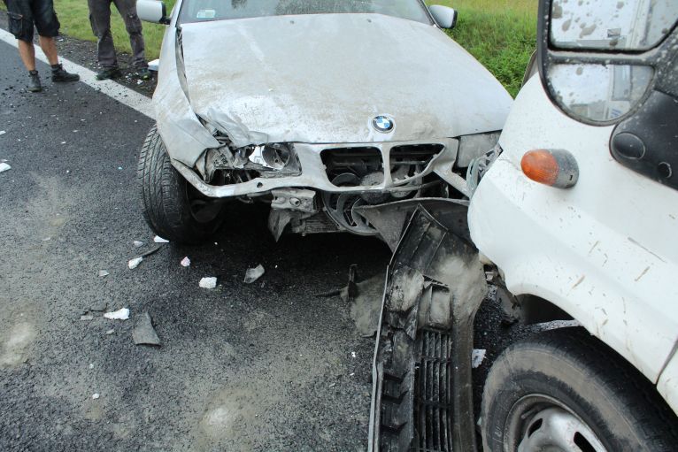 GMINA LUBIN. Zderzenie trzech aut koło Niemstowa