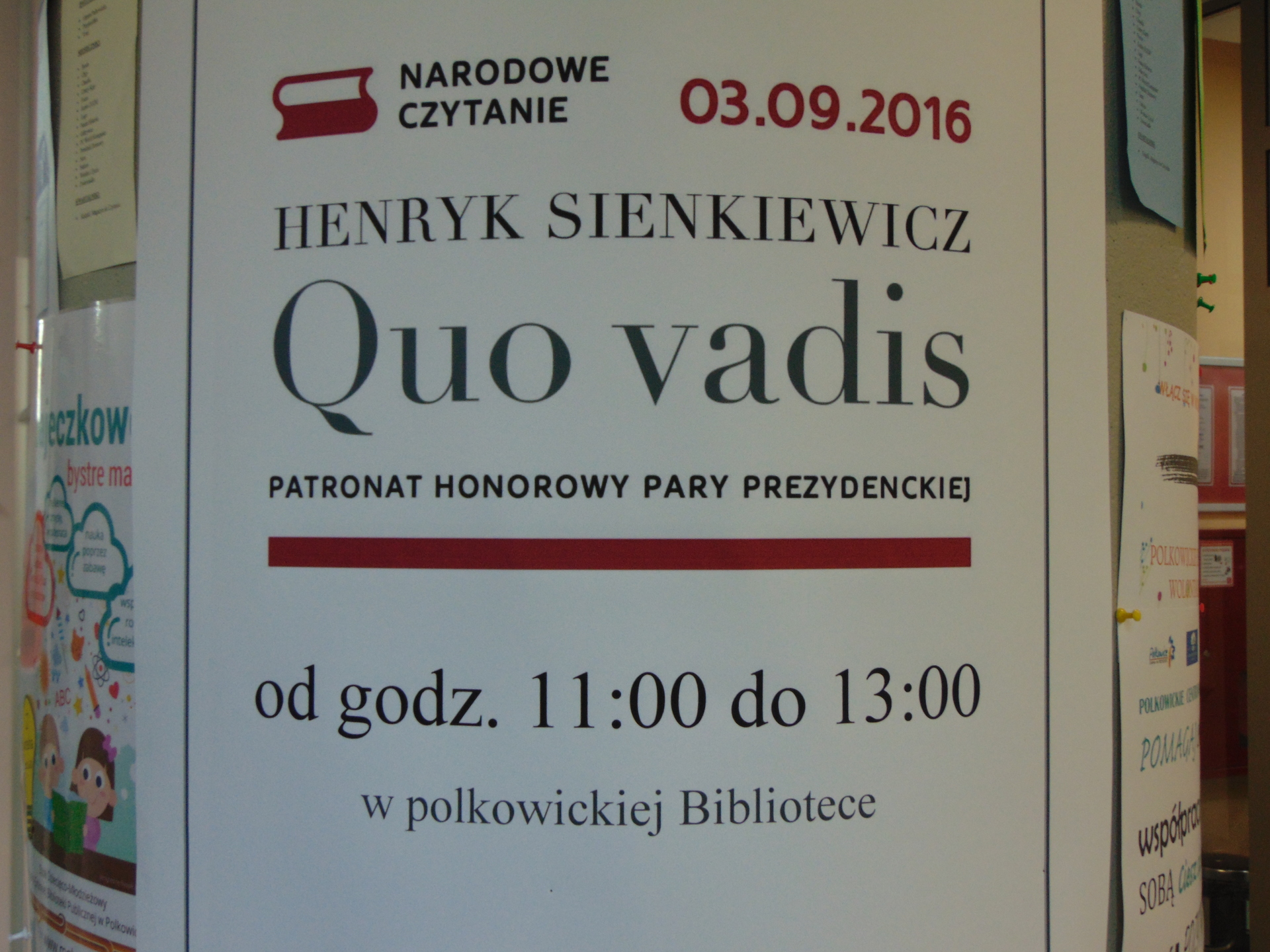 POLKOWICE. Narodowe czytanie (FOTO)