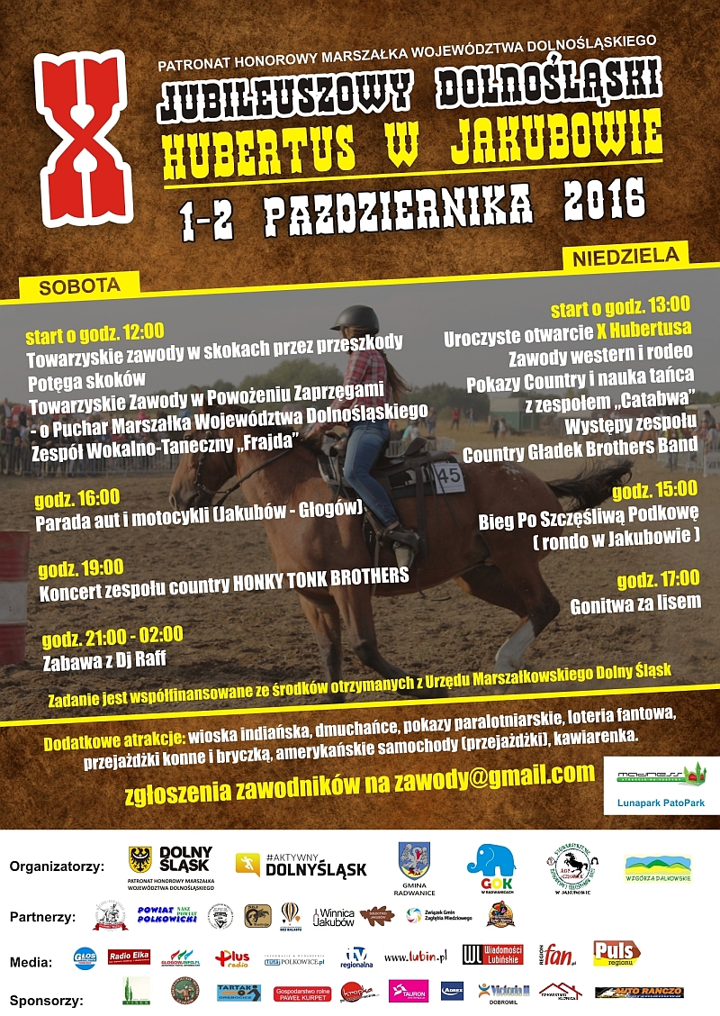 JAKUBÓW. To już X Hubertus