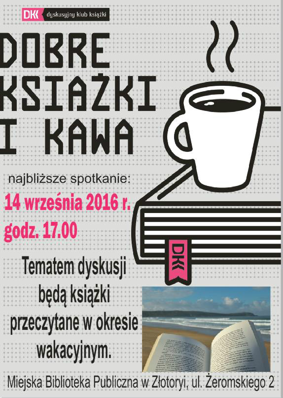 ZŁOTORYJA. Porozmawiają o wakacyjnej literaturze