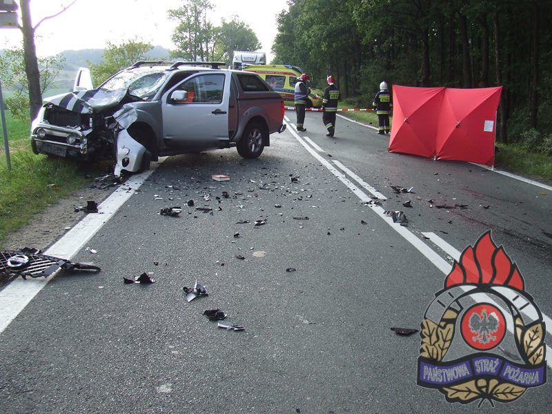 GMINA BOLKÓW. Zginął motocyklista