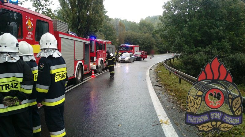 GMINA BOLKÓW. Zginął kierowca busa