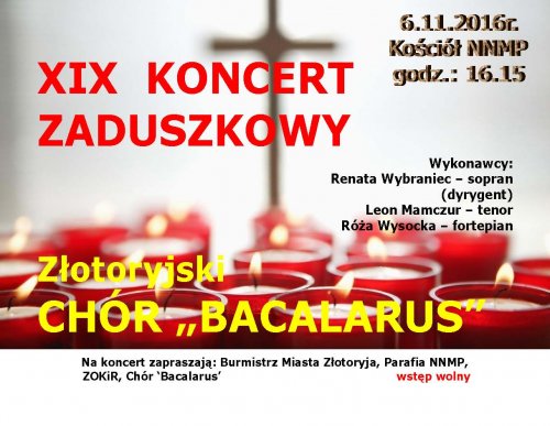 ZŁOTORYJA. Muzycznie uczczą Zaduszki