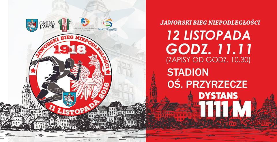 JAWOR. Bieg niepodległości dla jaworzan