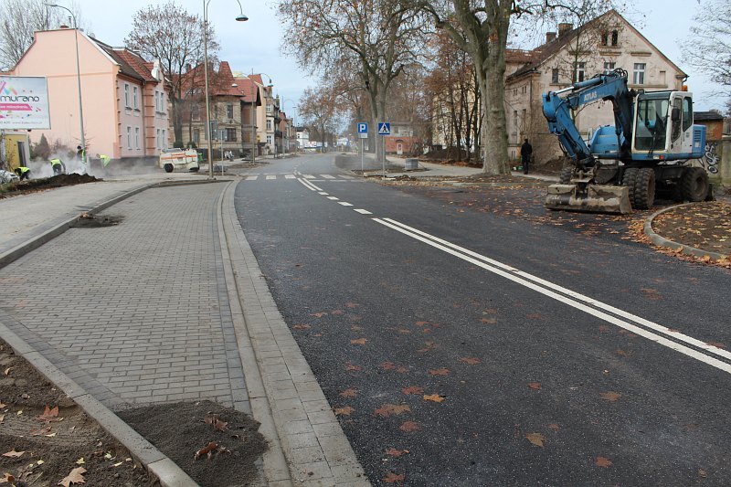 LUBIN. Ulica 1 Maja znów będzie przejezdna