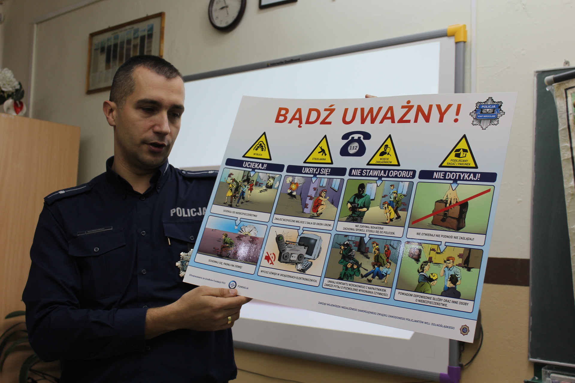 GŁOGÓW. Mówili o zagrożeniu terrorystycznym (WIDEO, FOTO)