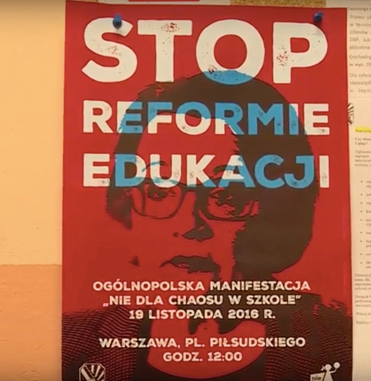LEGNICA/KRAJ. Nauczyciele boją się utraty pracy i protestują (WIDEO)