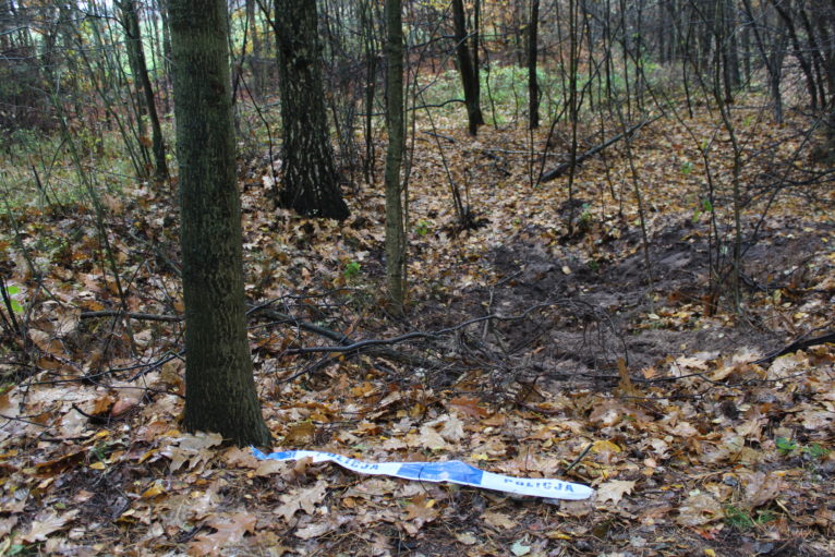 GMINA LUBIN. Grzybiarz natknął się na niewybuch
