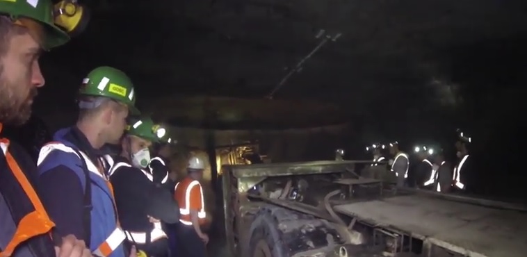 GMINA ŻUKOWICE. Zobaczyli, jak pracują górnicy