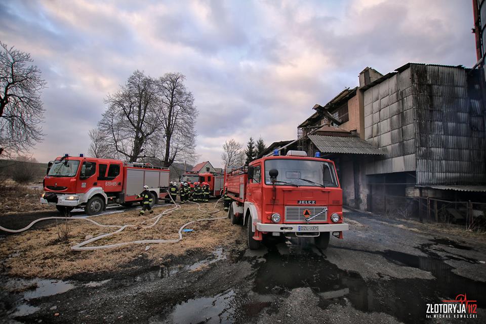 PRZEMKÓW. Pożar w mieszkaniu