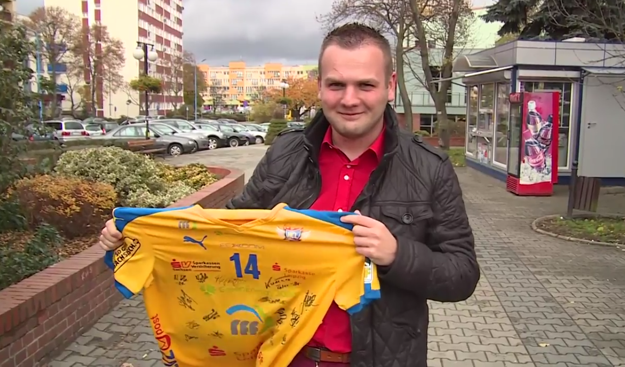 LUBIN. Fani piłki ręcznej niosą pomoc (WIDEO)