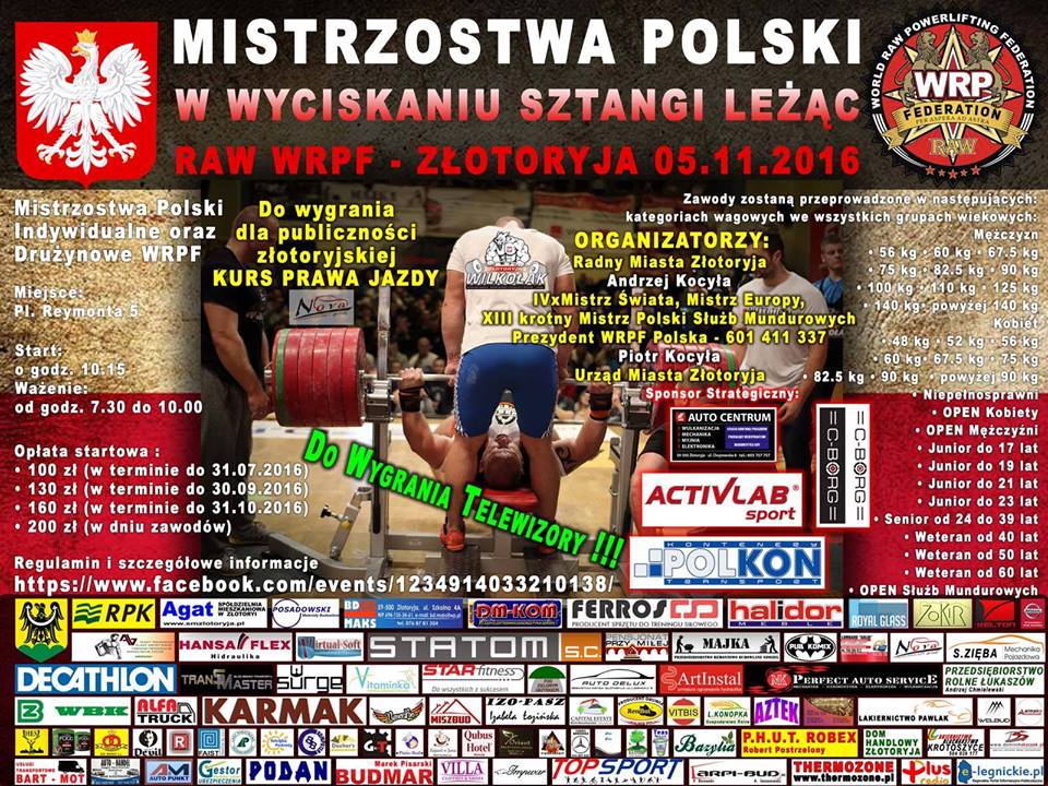 ZŁOTORYJA. Konkurs dla siłaczy