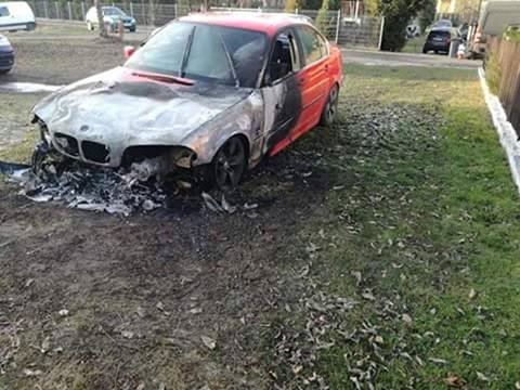 GMINA PIELGRZYMKA. Zapaliło się auto