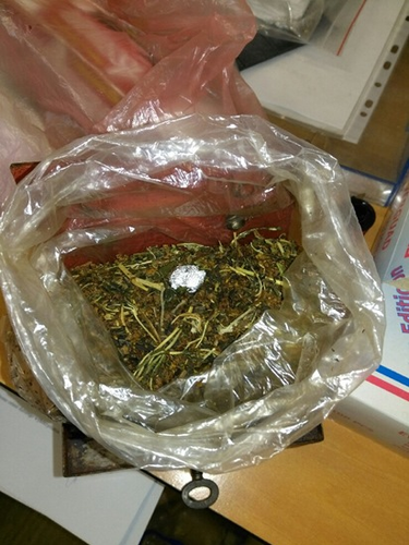 POLKOWICE. Narkotyki ukrył w kasetce (WIDEO)