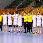 2016.12.28 Kielce  Pilka reczna Mecz towarzyski Reprezentacji Polski - Kadra B Polska - Wegry  n/z Hymn Foto  Rafal Rusek / Pressfocus