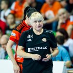 2016.02.07 Lubin Pilka reczna  PGNiG Superliga Kobiet sezon 2015/2016 Metraco Zaglebie Lubin - MKS Selgros Lublin N/Z Bozena Karkut (trener, head coach) Foto Pawel Andrachiewicz / Foto Andrus