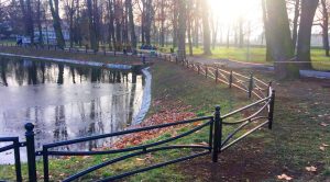 ogrodzenie-w-parku-po