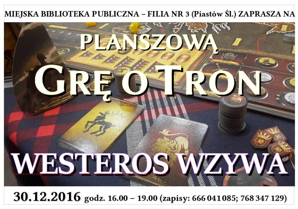 GŁOGÓW. Zagrają o Żelazny Tron