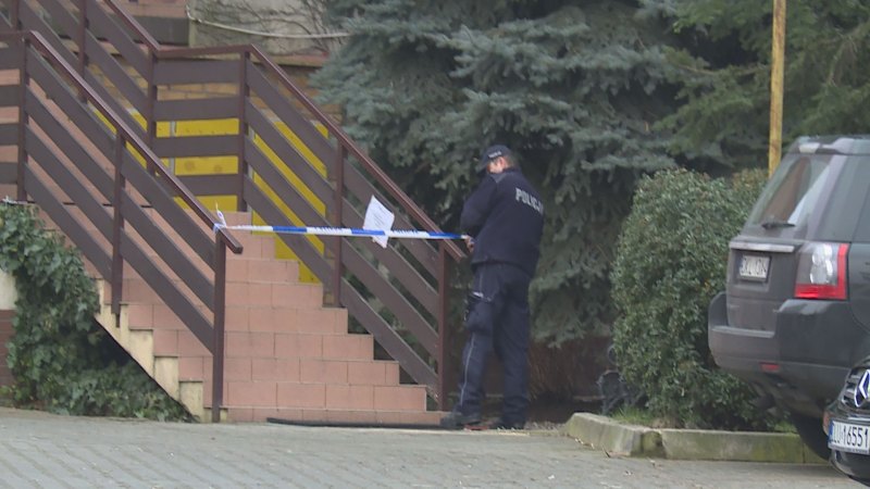 LUBIN. Najpierw zastrzelił kobietę, potem siebie (WIDEO)