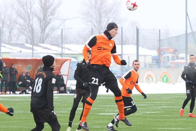 LUBIN. Pierwszy sparing miedziowych na plus