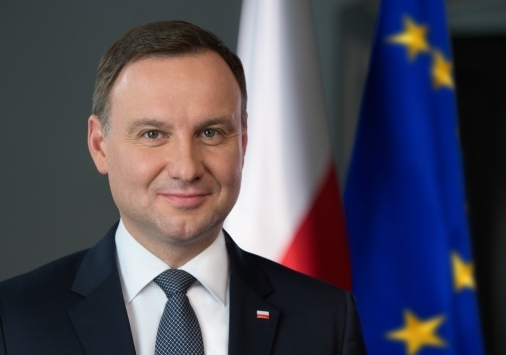 POLKOWICE. Prezydent Duda spotkał się z mieszkańcami