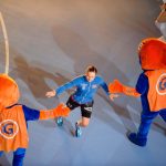 2016.04.17 Lubin Pilka reczna PGNiG Final 4 Puchar Polski Final sezon 2015/2016 Pogon Baltica Szczecin - Vistal Gdynia N/Z prezentacja zawodnikow Pogon Foto Pawel Andrachiewicz / Foto Andrus
