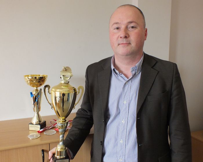 Głogów ma mundurowego wicemistrza w tenisie stołowym