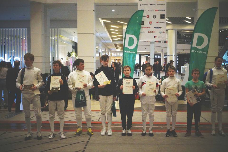 Lubińscy szermierze na wrocławskim podium