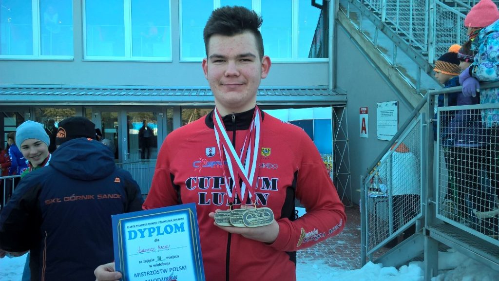 Medale młodych panczenistów