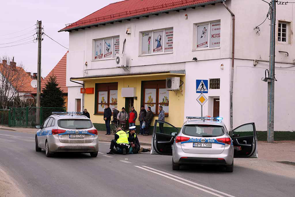 Pościg i policyjna obława w samo południe