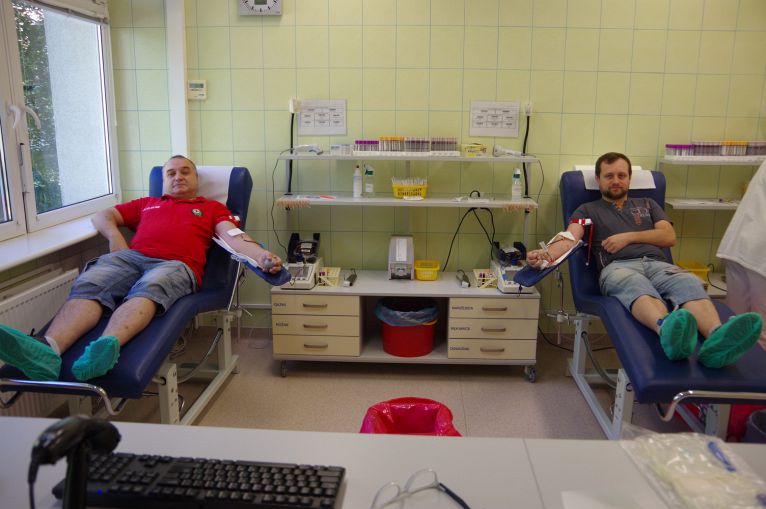 Górnicy zbierają krew dla chorych dzieci
