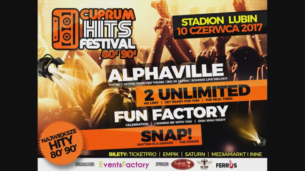 Fun Factory wystąpi na stadionie Zagłębia (WIDEO)