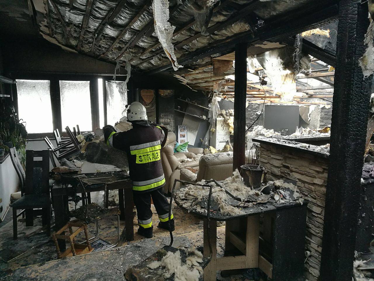 Cały ich dobytek poszedł z dymem (WIDEO, FOTO)