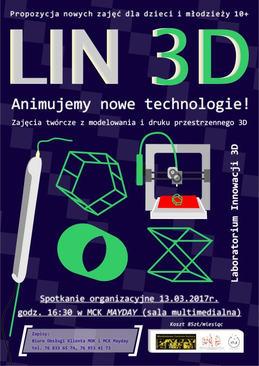 Nauczą modelować i drukować w 3D