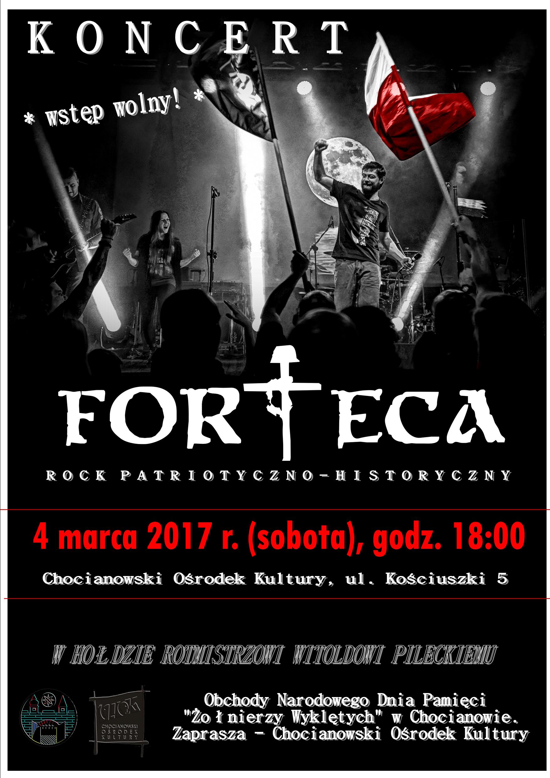 Forteca w Chocianowie – patriotycznie i rockowo