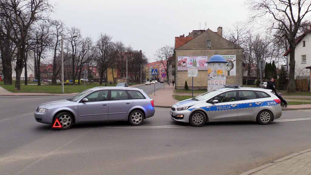 Rowerzysta pod kołami (FOTO)