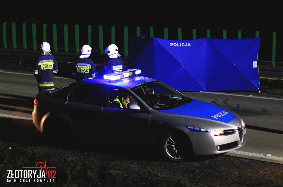 Śmiertelny wypadek na A4. Autostrada zablokowana