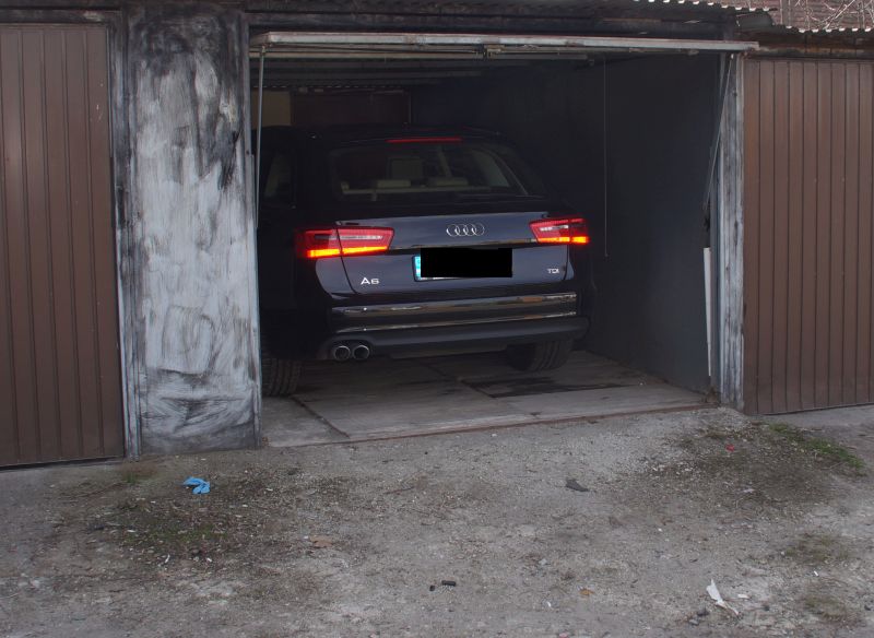 Ukrył auto i zgłosił jego kradzież, by wyłudzić odszkodowanie (WIDEO)