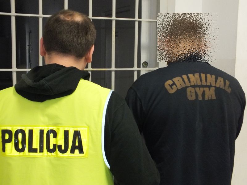 Wpadł amator działkowych narzędzi (WIDEO)