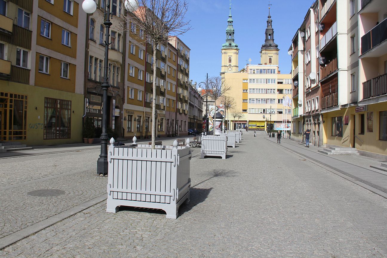 Legnicki Rynek zmienia się na wiosnę