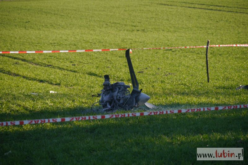 Sprawdzą dlaczego wiatrakowiec spadł na ziemię (WIDEO)
