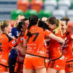 2017.04.26 Lubin Pilka reczna PGNiG Superliga Kobiet sezon 2016/2017 Metraco Zaglebie Lubin - Vistal Gdynia N/Z radosc Zaglebie z remisu Foto Pawel Andrachiewicz / PressFocus 2017.04.26 Lubin Handball PGNiG Superliga women season 2016/2017 Metraco Zaglebie Lubin - Vistal Gdynia radosc Zaglebie z remisu Photo Pawel Andrachiewicz / PressFocus