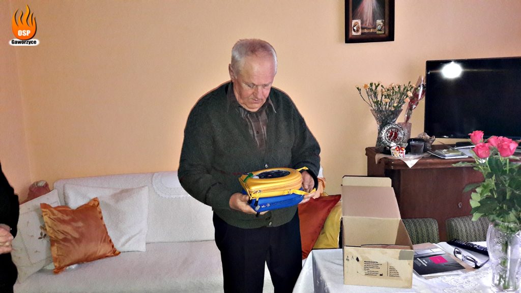 Dar dla OSP Gaworzyce za uratowanie życia