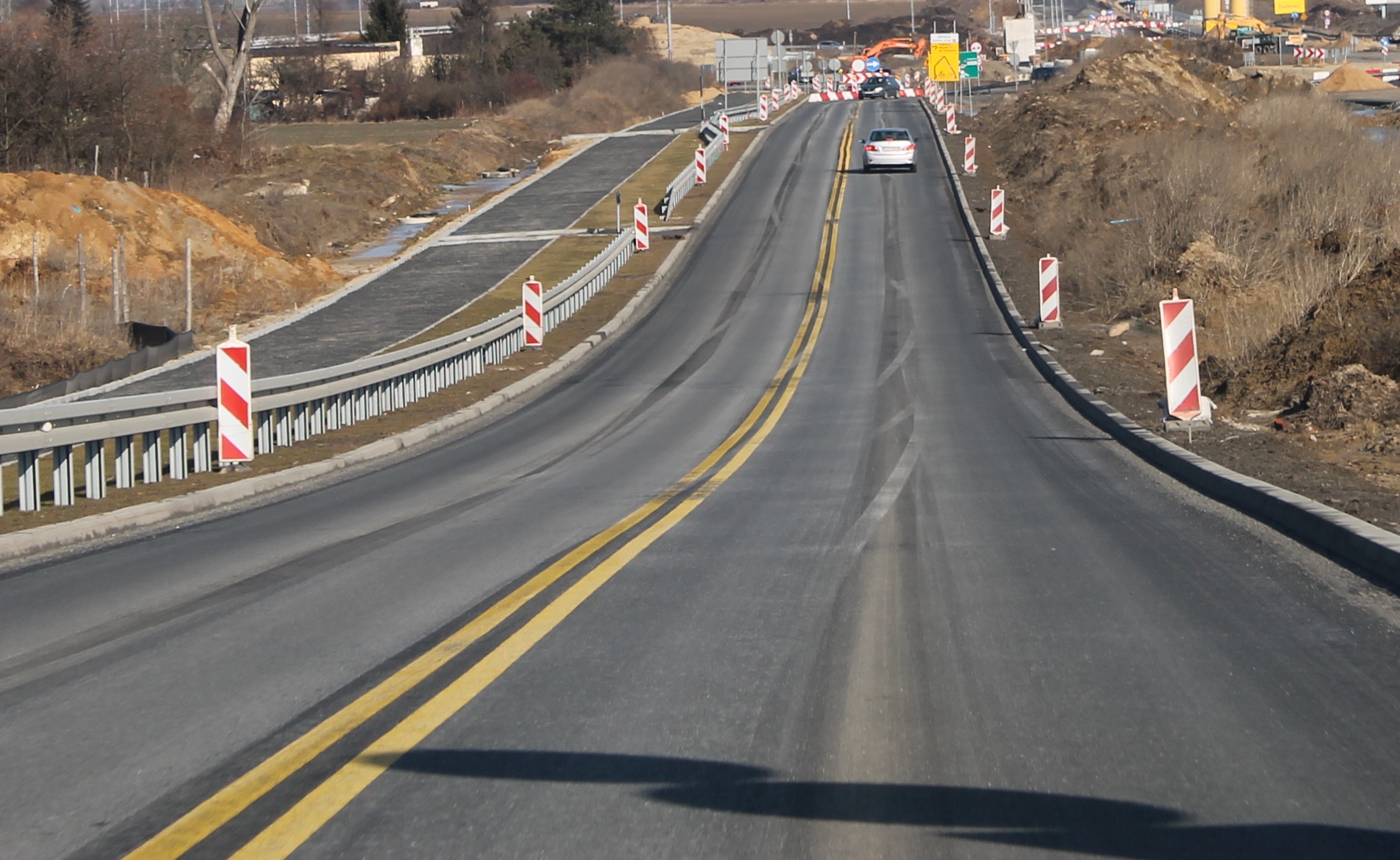 Zmiany w ruchu na budowanej S3 koło Gaworzyc