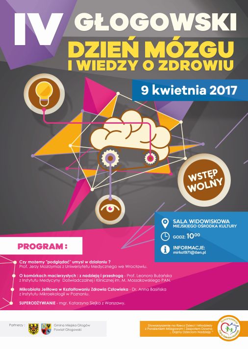 W Głogowie będą mówić o naszym mózgu