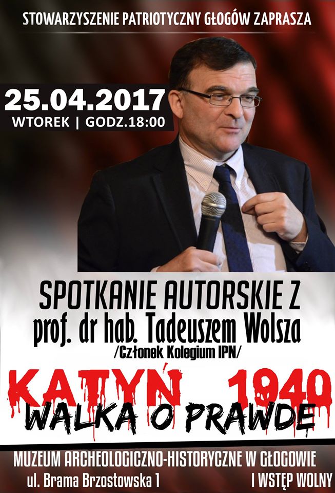 Rozmowy o katyńskim ludobójstwie w głogowskim muzeum