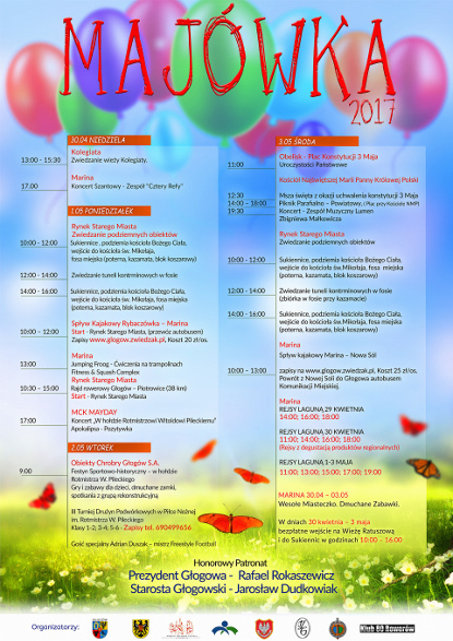 Majówka w Głogowie już od niedzieli