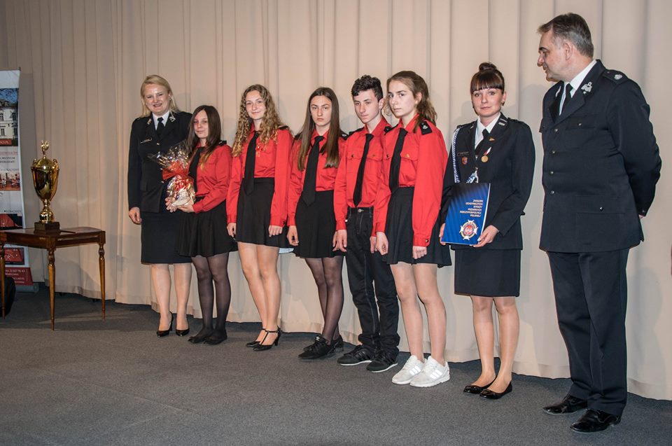 W Warszawie docenili młodych strażaków z Suchej Górnej