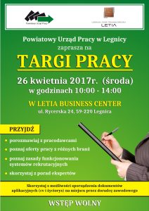 PLAKAT TARGI PRACY 2017