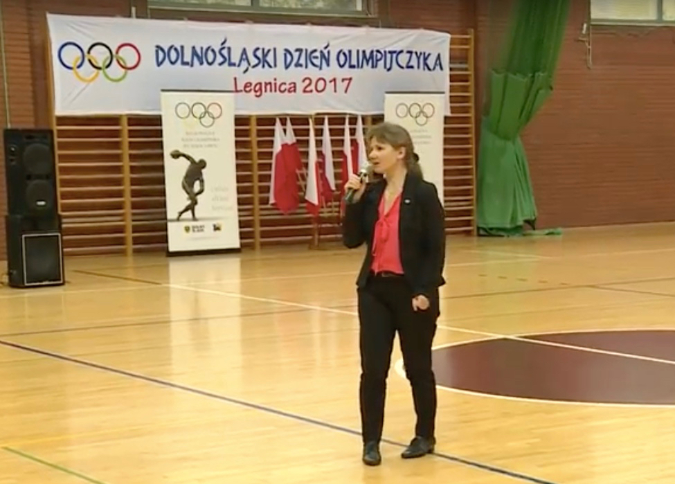 Olimpijczycy z wizytą w szkole integracyjnej (WIDEO)